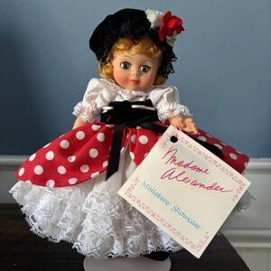 Vintage Madame Alexander "Ladybird" Doll #438 8in. Tall ~ 1988 ~ With Stand